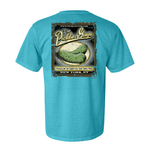Vintage Pickle Guys T-Shirt Lagoon Aqua