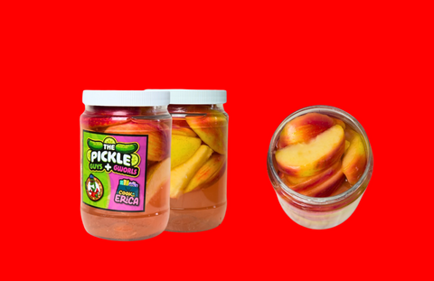 The Pickle Gworls Sweet & Sour Red Apples