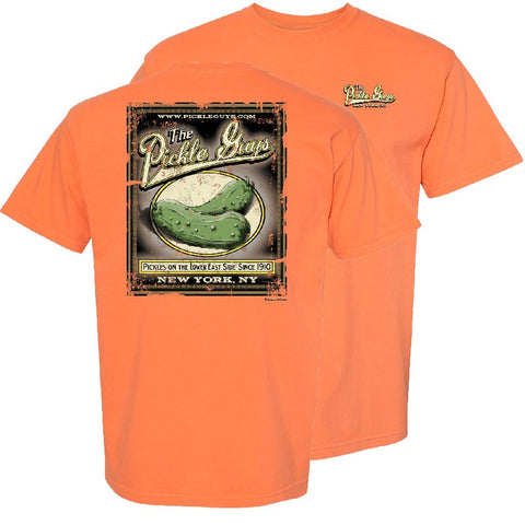 Vintage Pickle Guys T-Shirt Mango Orange