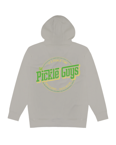 Pickle Guys Hoodie Sweatshirt Stone