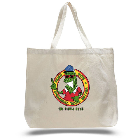 Pickle Guys Mascot Tote Bag