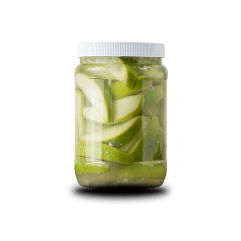 Pickle Gworls Garlic GREEN Apples