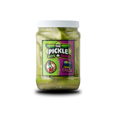 Pickle Gworls Garlic GREEN Apples