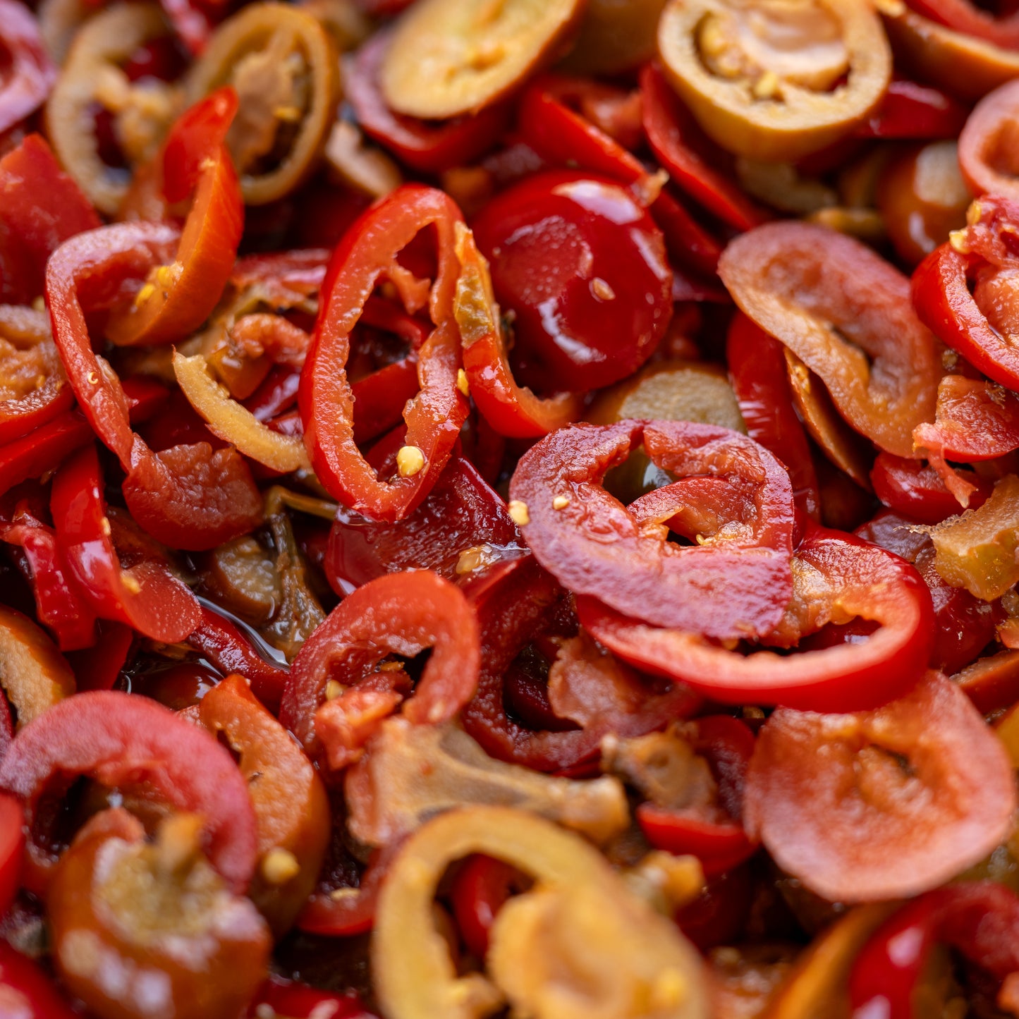 Sliced Hot Peppers