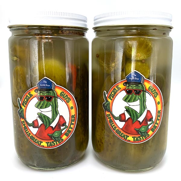 The Pickle Guys Spicy Sour Pickles. Find them at @The Big Dill™ this, Sour Pickle