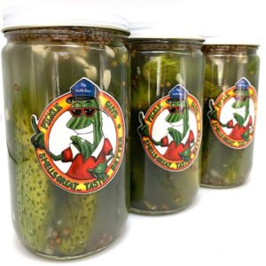 The Pickle Guys Packaged half sour pickles