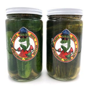 The Pickle Guys Packaged New & half sour pickles