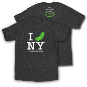 The Pickle Guys I pickle NY Gray T-shirt